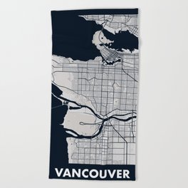 Vancouver Beach Towel