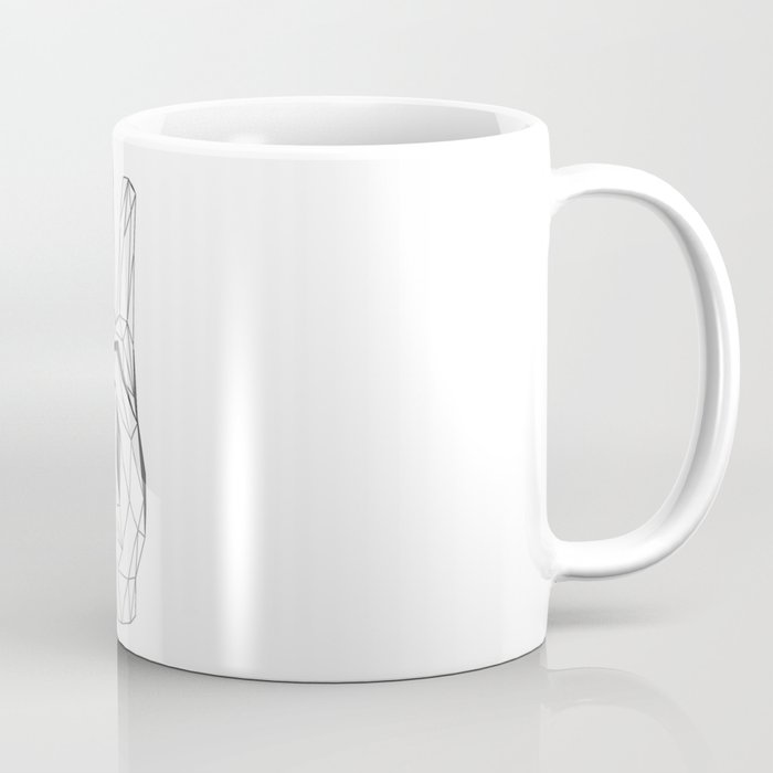Geometric Peace Sign Coffee Mug By Sofsdesigns Society6 Geometric Peace Sign Coffee Mug