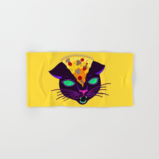 Delicious Cat Hand & Bath Towel