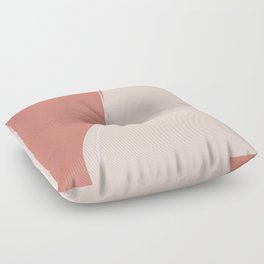 Pink & lines Floor Pillow