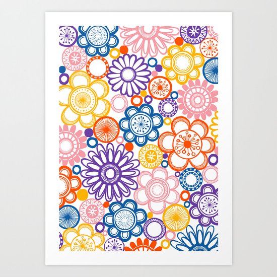 BOLD & BEAUTIFUL quirky Art Print