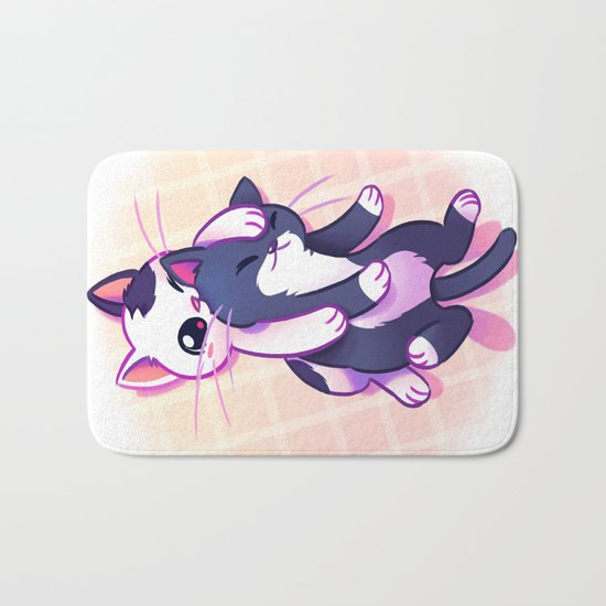 Bitten Kitten Bath Mat