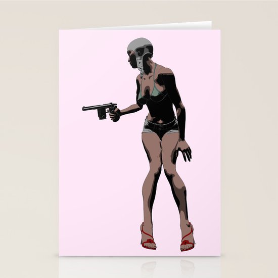 Girl Stationery Cards