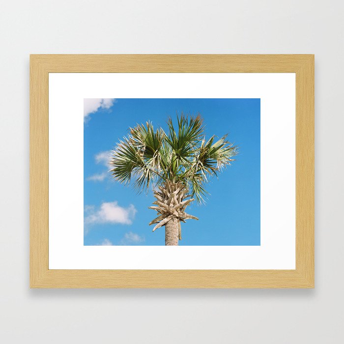 "Happy Palm" Framed Art Print