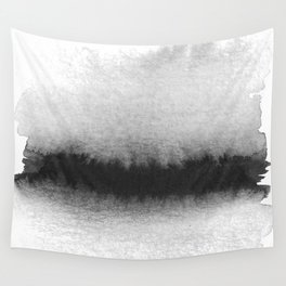 Black and White Horizon Wall Tapestry