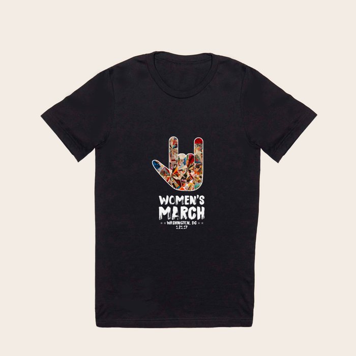 Iconic I Love You in American Sign Language for Women s March T