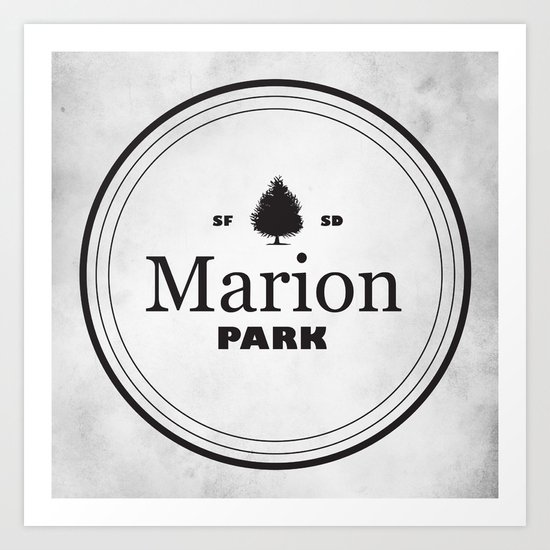 Marion Park Art Print