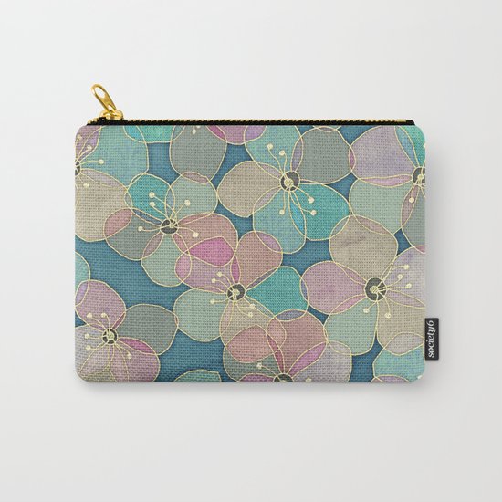 It's Always Summer Somewhere 2 - translucent poppy doodle Carry-All Pouch