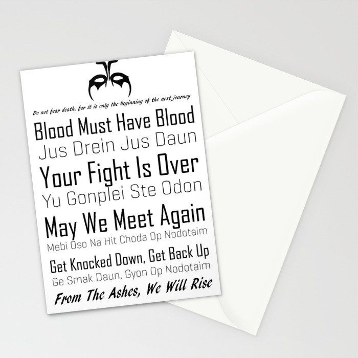 Quotes The 100 Stationery Cards By Wickedtink Society6