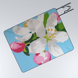 Apple Blossom Picnic Blanket