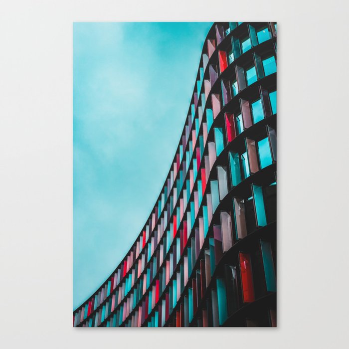 Architecture Live In Color Canvas Print
