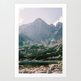 Tatra Mountains Slovakia  Art Print