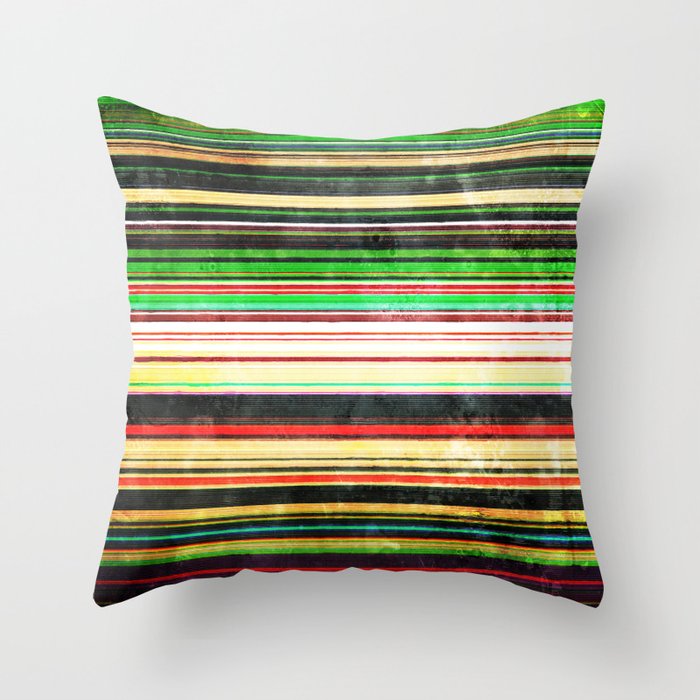 amazing beautiful Vintage Stripes Throw Pillow