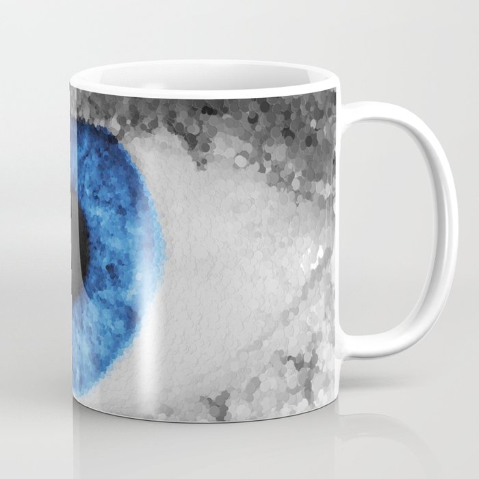 The Big Blue Eye Coffee Mug
