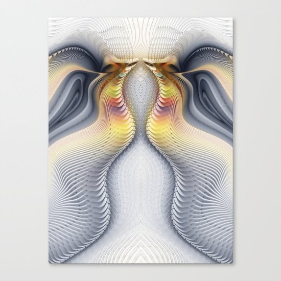 Fractal Waves Canvas Print