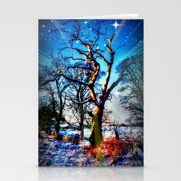 Winter Tree Stationery Cards