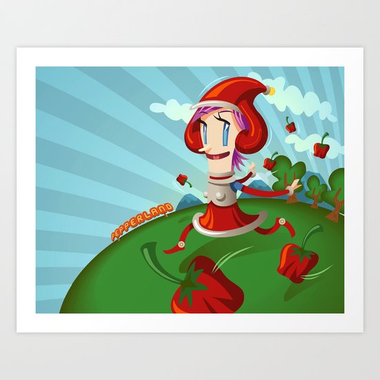PepperLand Art Print
