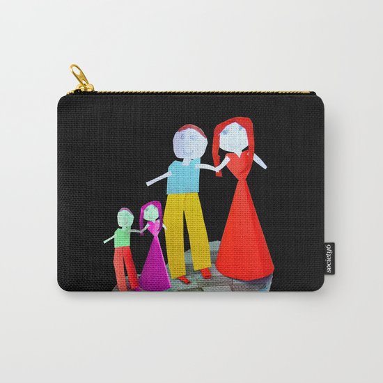 Dance me to the end of love | Kids Painting by Elisavet Carry-All Pouch