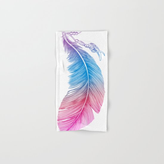 Colors of a Feather Hand & Bath Towel