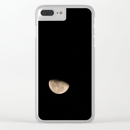Moon... Clear iPhone Case