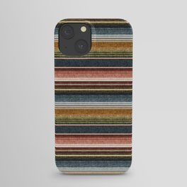 serape southwest stripe - earth tones iPhone Case