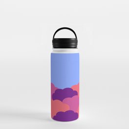 Great Fluff in the Sky - Abstract Cloud Art Water Bottle