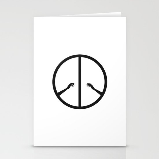 Peace struggle Stationery Cards