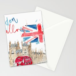 London Calling Stationery Cards