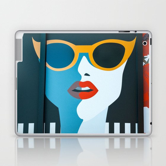 Girl Pop Art Laptop & iPad Skin