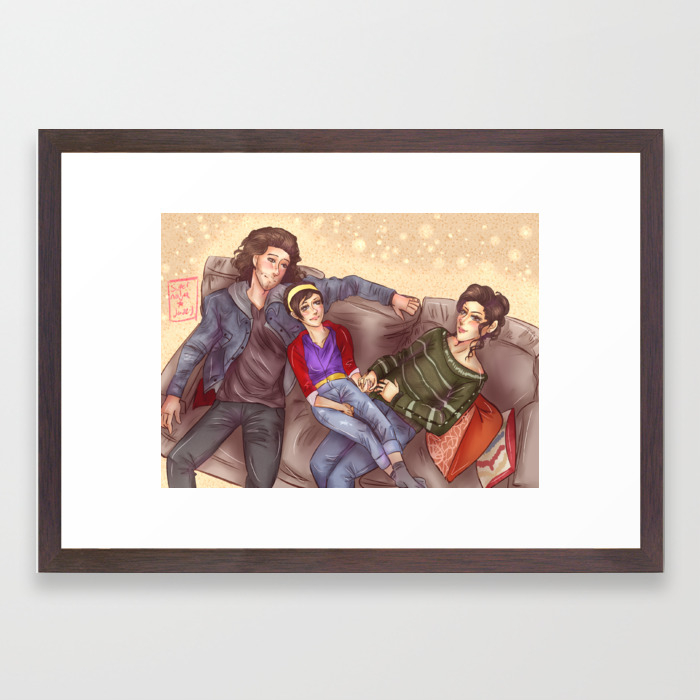 The Andi Mack Family Framed Art Print By Supernovajazzy Society6