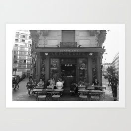 French Cafe - Paris, France Art Print