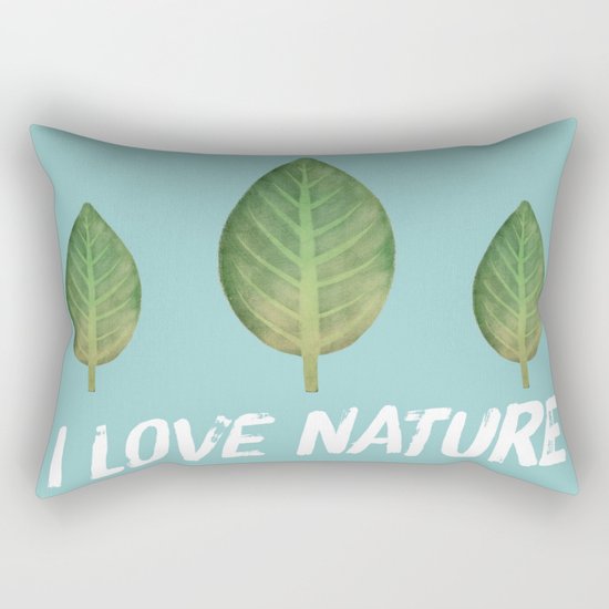 leaf-151 Rectangular Pillow