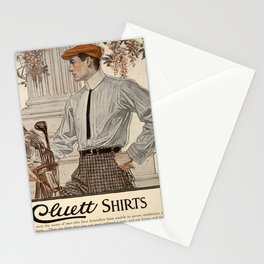 Arrow Collars, Cluett Shirts by Joseph Christian Leyendecker Stationery Card