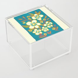 Happy Hippie Flower 2 Acrylic Box