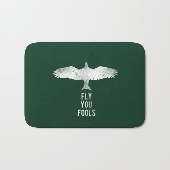 fly you fools Bath Mat