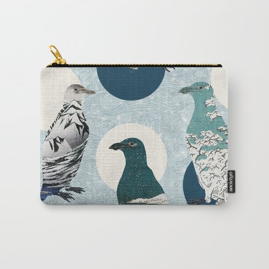 Penguin Polka Carry-All Pouch