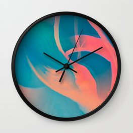 August Sunset Abstract 2 Wall Clock