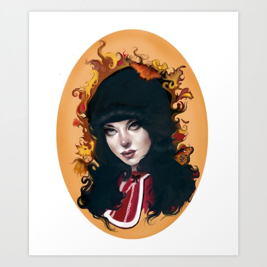 "Francine" Art Print