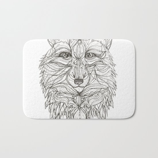 Mr Wolf Bath Mat