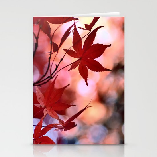 Maple Dance Stationery Cards