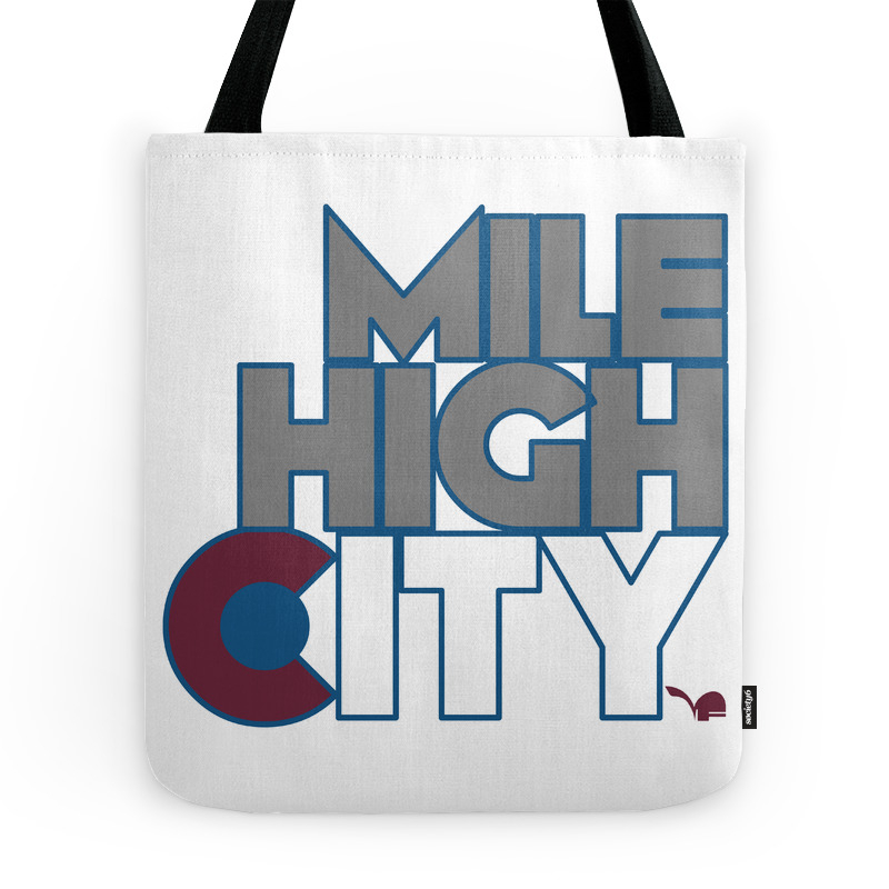 Mile High City - A Tote Bag by vintagefresh