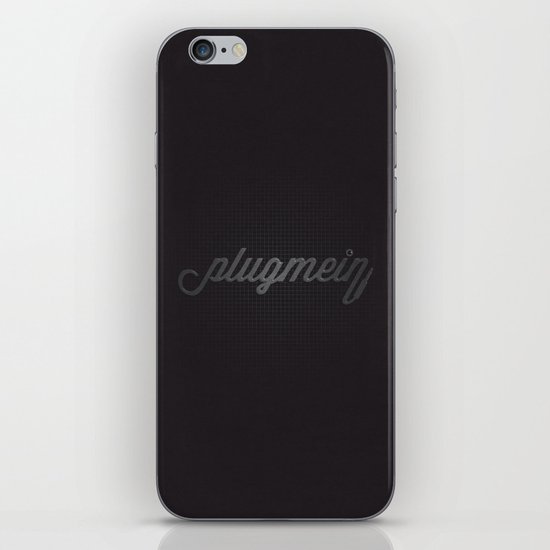 Plug Me In iPhone & iPod Skin