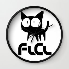 FLCL - Cat Wall Clock