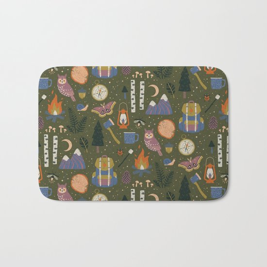 Into the Woods Bath Mat
