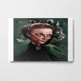Minerva McGonagall Metal Print