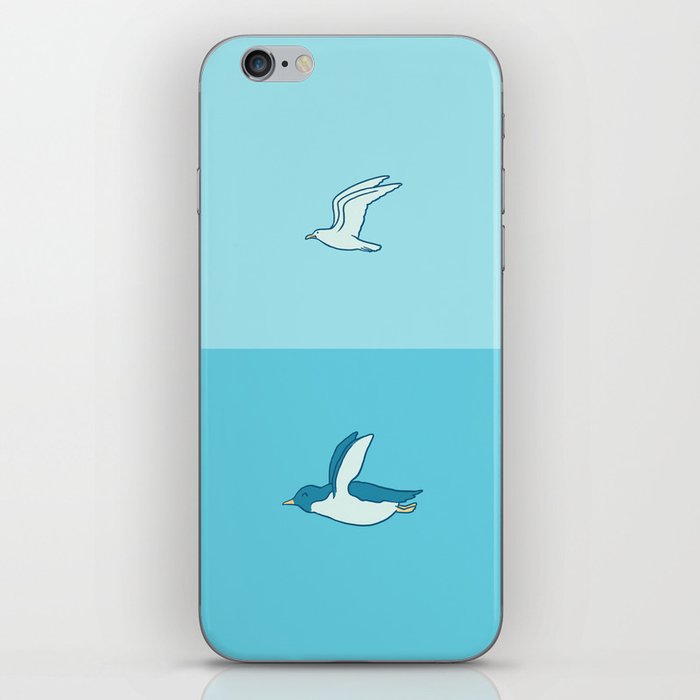 Fly in your own sky iPhone Skin