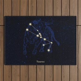 Zodiac constellations — Taurus Outdoor Rug