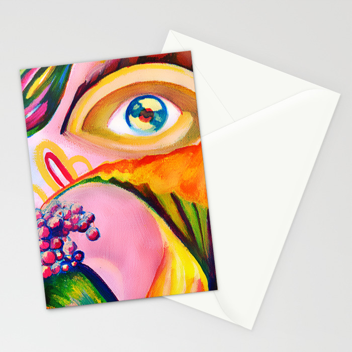 Abstract Eye Stationery Cards By Arielledornellas Society6