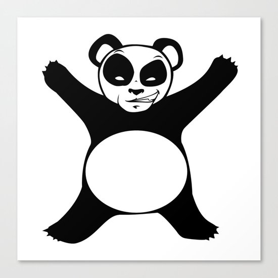 Panda Love Hug Canvas Print