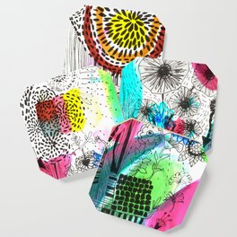 Bird-abstract Coaster